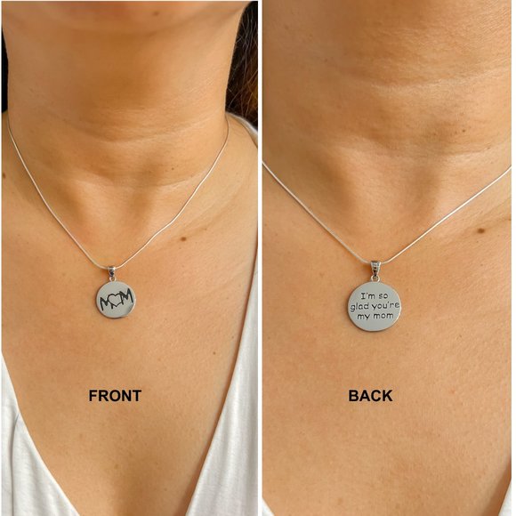 Best Mom Necklace Jewelry Gift For Mom Mama Bear Necklace Mom Necklace Gift - Picture 4 of 13